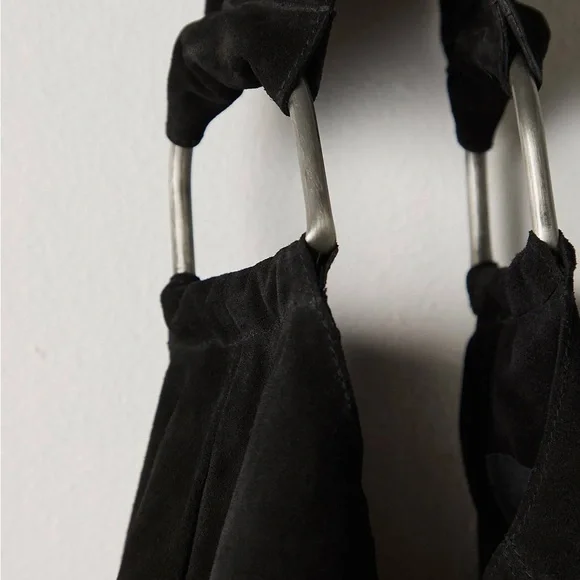 Free People Bobbi Suede Slouchy Tote Bag❤️ NWOT - Picture 6 of 7